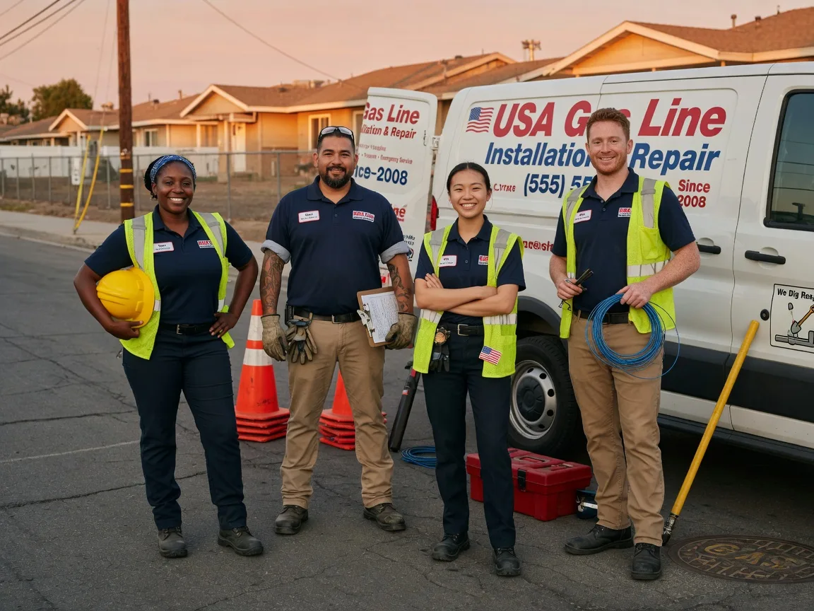 Gas Line Installation company in Artois, CA